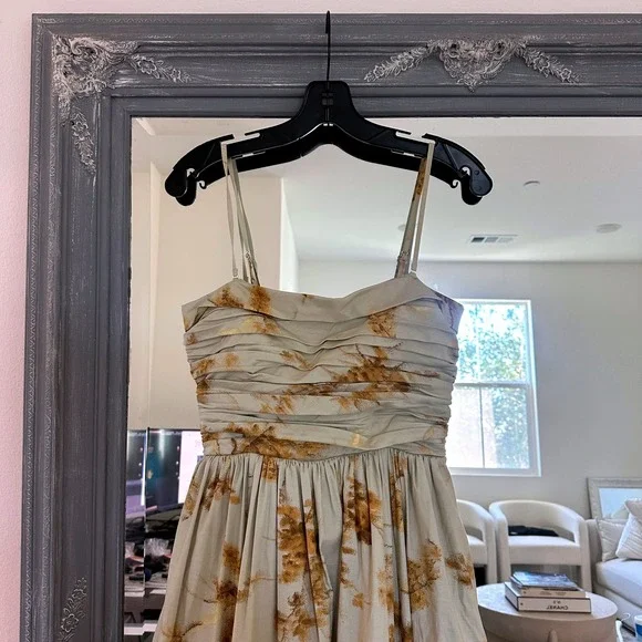 NWT Reformation Kastoria Golden Hour Ruched Bodice Maxi Dress 4 -  www.joarbit.com